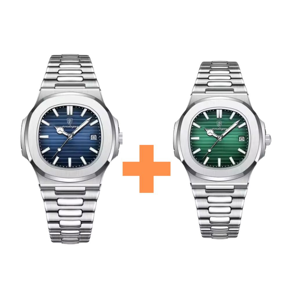 Relógio Masculino Fusion Luxury - [Compre 1 Leve 2]